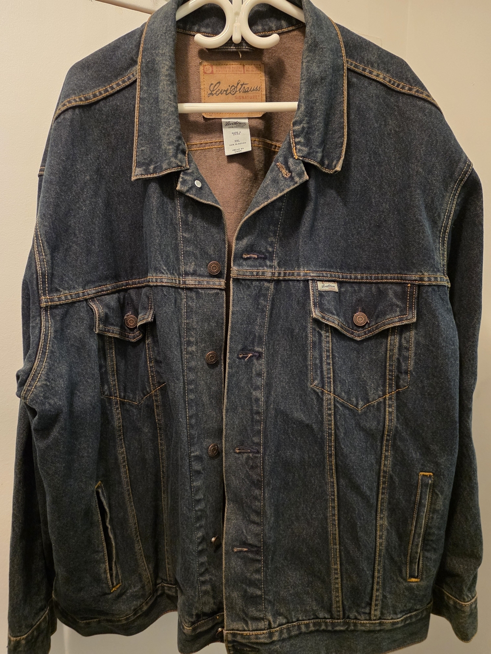 Levi's Dark Blue Denim Trucker Jacket